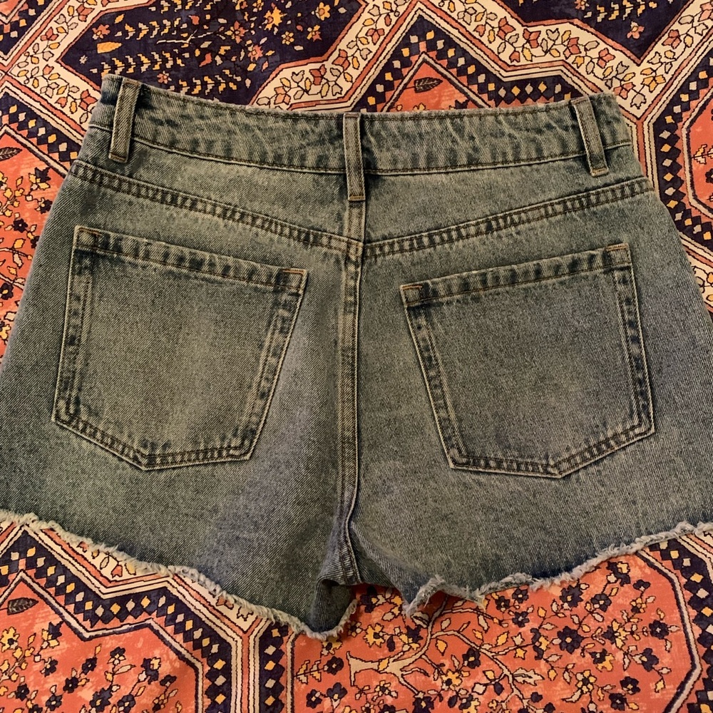 NWT Amuse Society Shoreline Denim Woven Short Size 27 - Picture 3 of 8